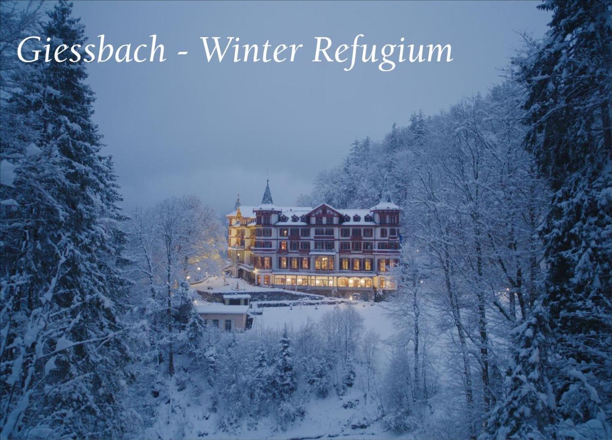 Grandhotel Giessbach Бриенц Экстерьер фото