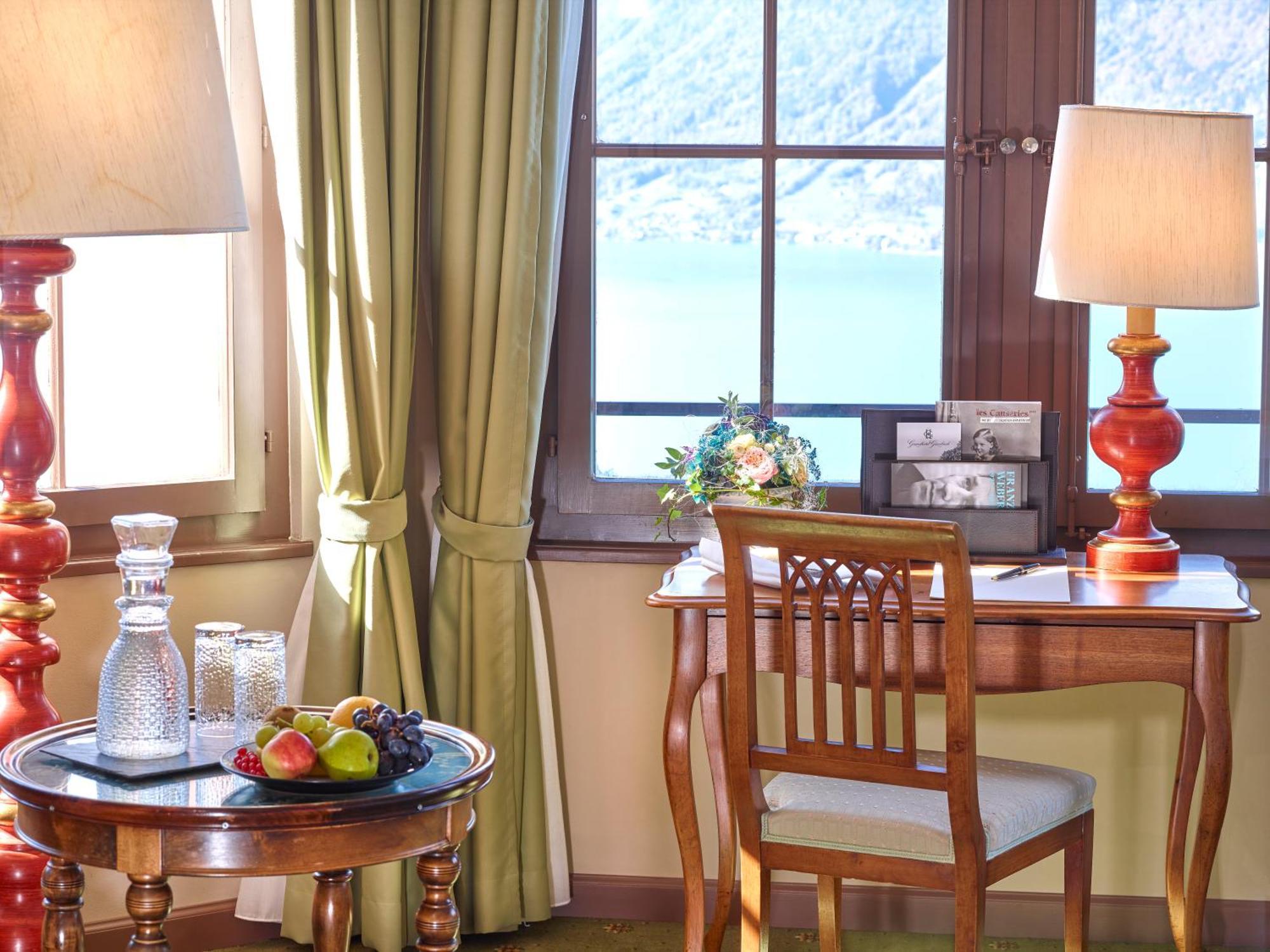 Grandhotel Giessbach Бриенц Номер фото