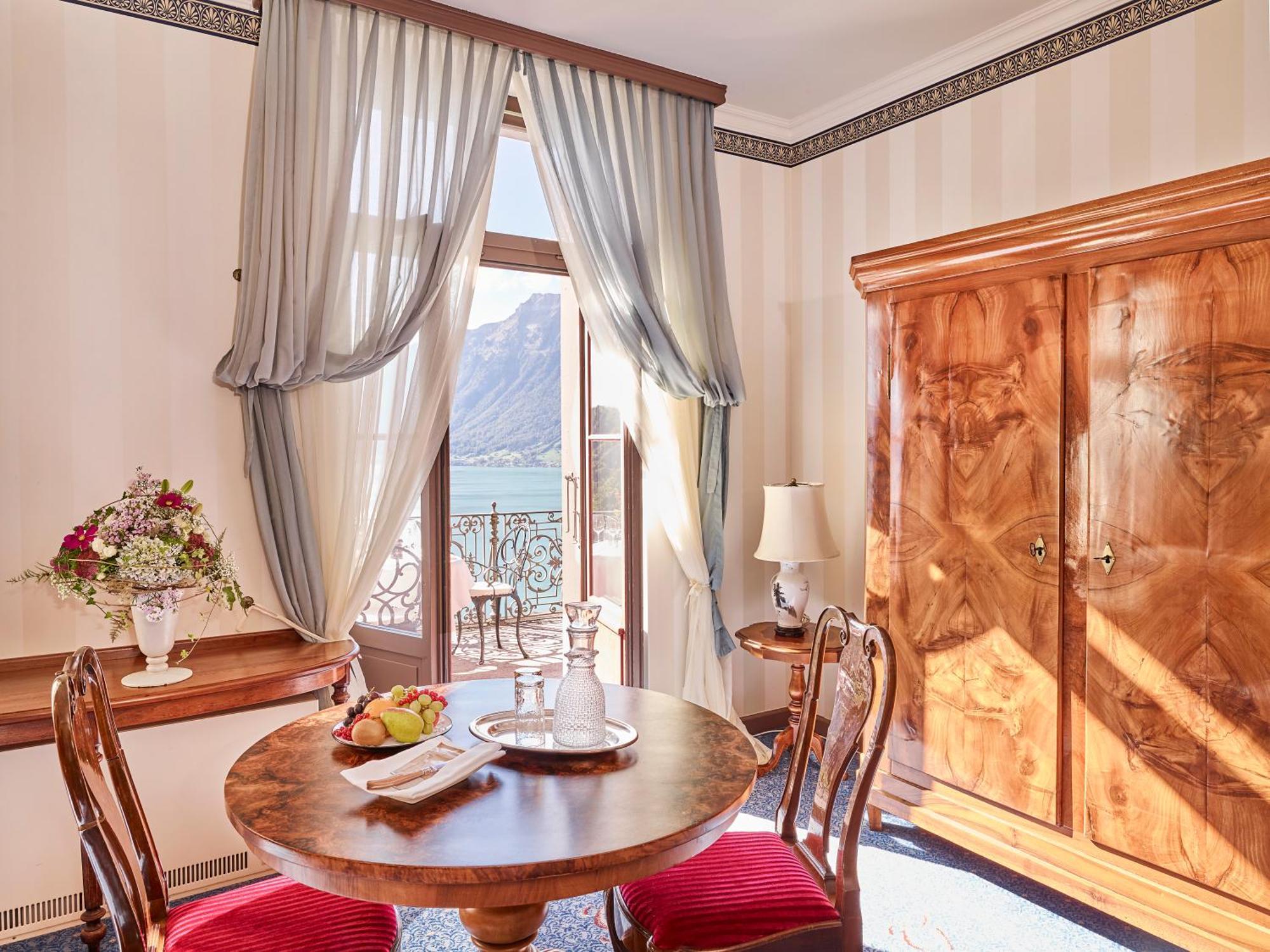 Grandhotel Giessbach Бриенц Номер фото