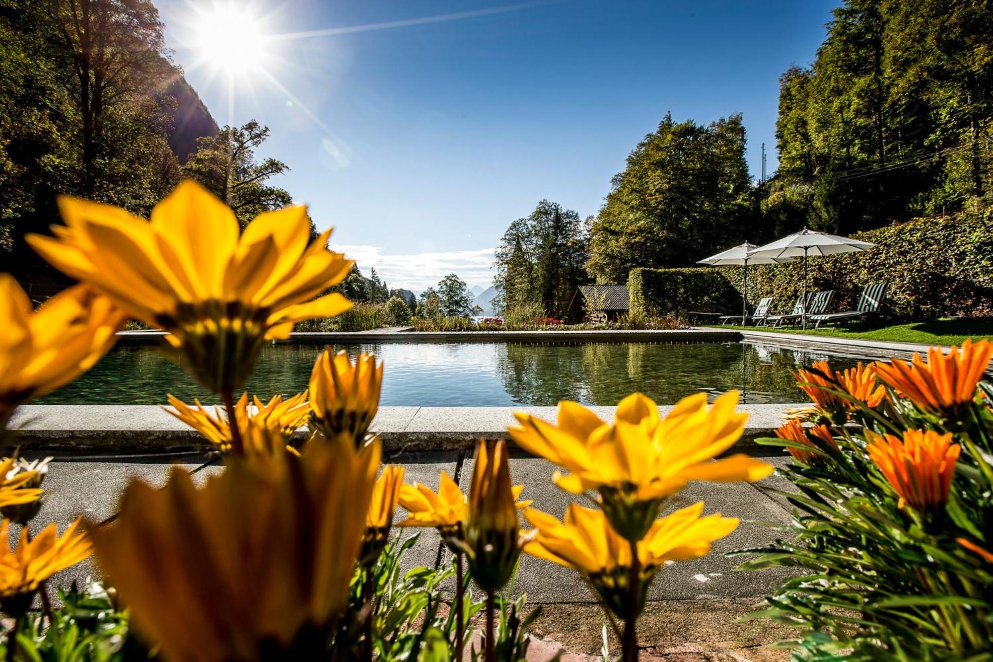 Grandhotel Giessbach Бриенц Экстерьер фото