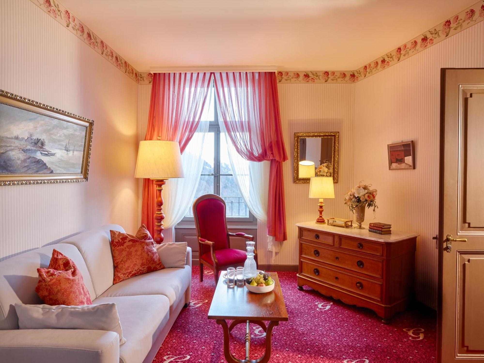 Grandhotel Giessbach Бриенц Номер фото